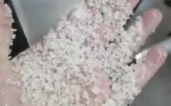 熔喷布塑料造粒视频